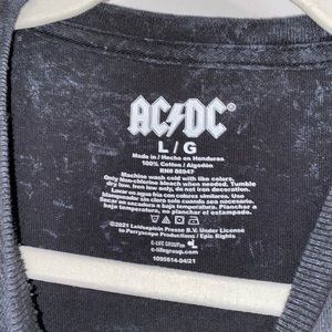 ACDC Tee. Brand: ACDC Size: L Color: Grey, perfect condition.